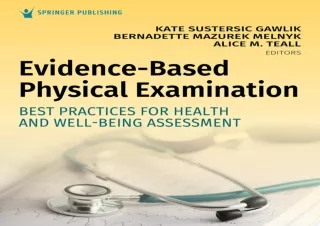 [PDF] Evidence-Based Physical Examination: Best Practices for Health & Well-Bein