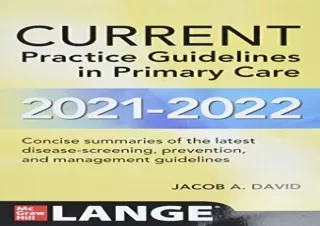 Download CURRENT Practice Guidelines in Primary Care 2021-2022 Android