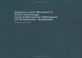 [PDF] Hagan and Bruner's Microbiology and Infectious Diseases of Domestic Animal