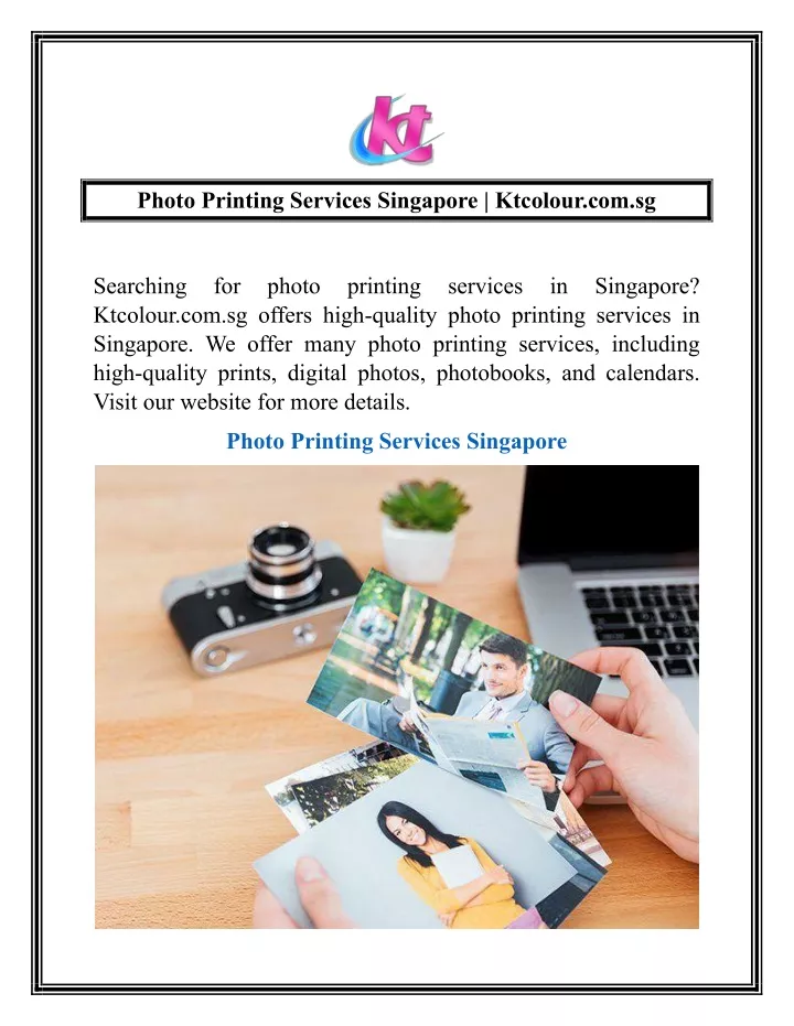 photo printing services singapore ktcolour com sg