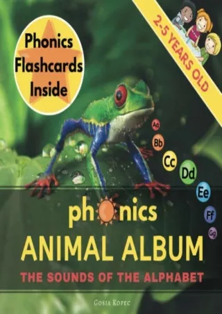 READ [PDF] Phonics Animal Album: Easy Way to Learn Reading - The Sounds of The Alphabet