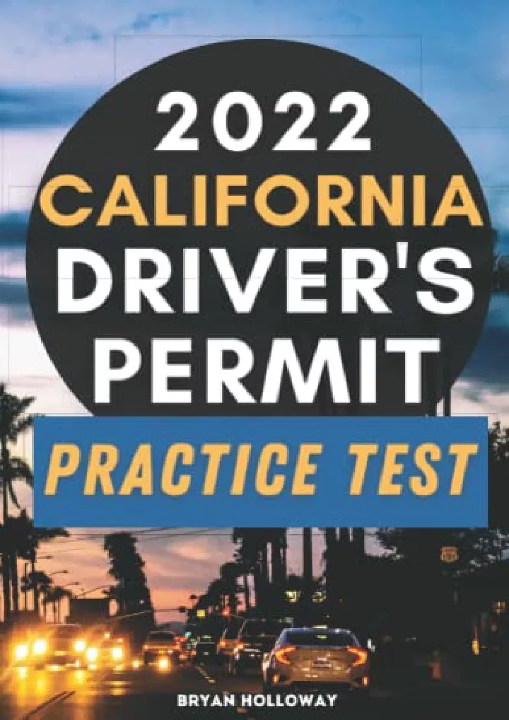 dmv written test california