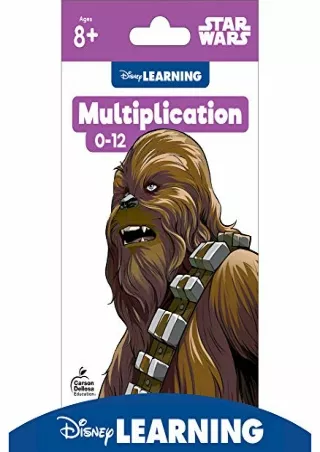 [PDF READ ONLINE] Disney Learning Star Wars Multiplication Flash Cards, 3rd Grade, 4th Grade and