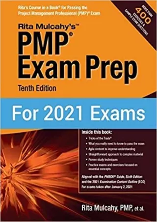 [PDF READ ONLINE] PMP Exam Prep