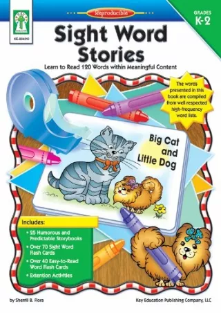 READ [PDF] Key Education - Sight Word Stories, Grades K - 2 Resource Book