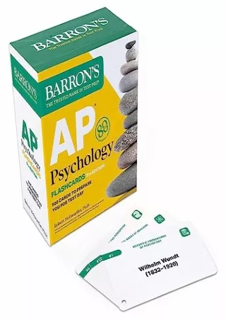 [READ DOWNLOAD] AP Psychology Flashcards, Fifth Edition: Up-to-Date Review:   Sorting Ring for