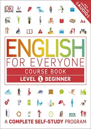 [PDF READ ONLINE] English for Everyone: Level 1 Course Book - Beginner English: ESL for Adults,