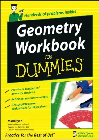 [READ DOWNLOAD] Geometry Workbook For Dummies