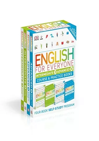 PDF_ English for Everyone: Intermediate to Advanced Box Set - Level 3 & 4 : ESL for