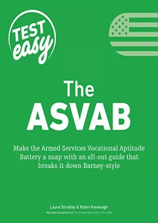 Read ebook [PDF] The ASVAB (Test Easy)