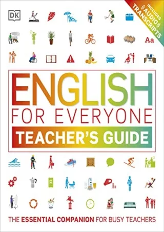 PDF/READ English for Everyone: Teacher's Guide: ESL Teaching Materials and Lesson Plans