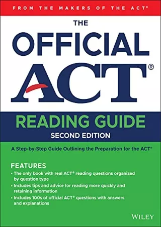 READ [PDF] The Official ACT Reading Guide