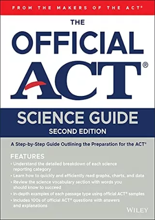 [READ DOWNLOAD] The Official ACT Science Guide