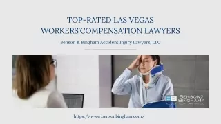 Top-Rated Las Vegas Workers’Compensation Lawyers