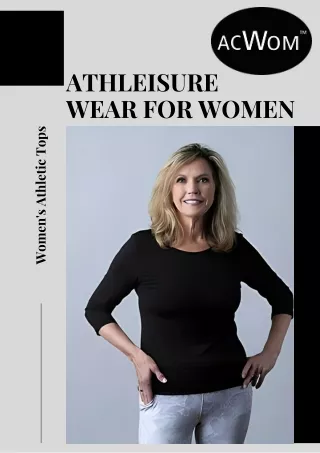 Experience Comfort with AcWom | Athleisure Wear for Women
