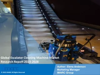 Global Escalator Cleaning Machine Market Trends 2023-2028.