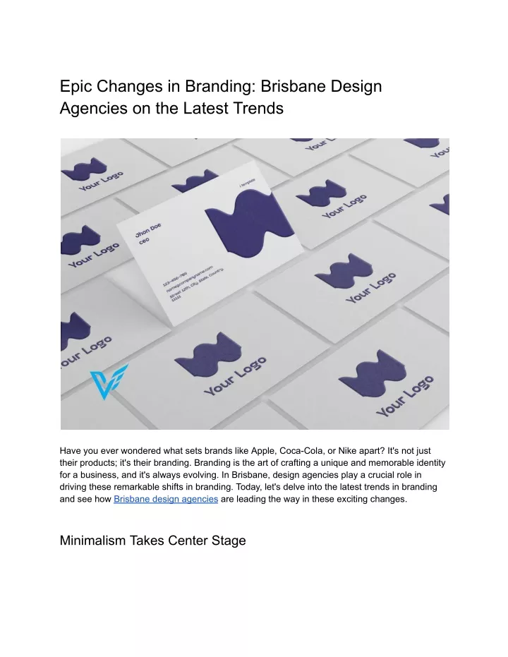 epic changes in branding brisbane design agencies