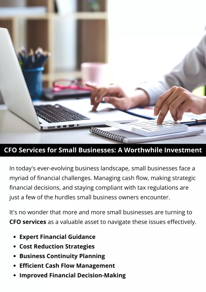 cfo services for small businesses a worthwhile
