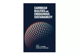Download Caribbean Realities and Endogenous Sustainability unlimited
