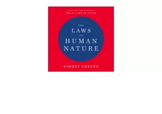 Download PDF The Laws of Human Nature unlimited