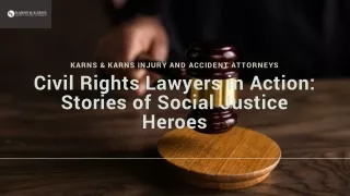 Civil Rights Lawyers in Action Stories of Social Justice Heroes