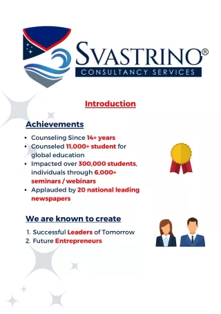 Svastrino Consultancy Service Breakthrough Program