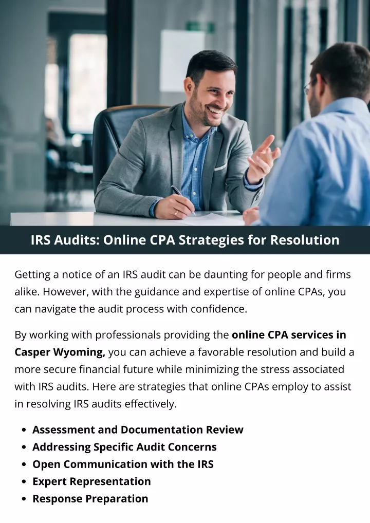 irs audits online cpa strategies for resolution