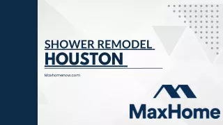 Shower Remodel in Houston