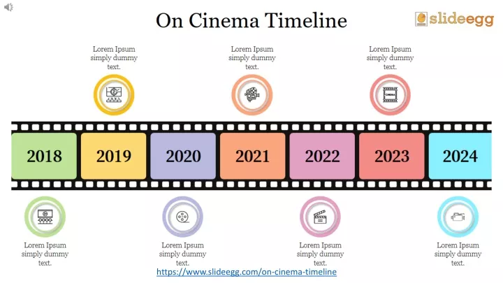 https www slideegg com on cinema timeline