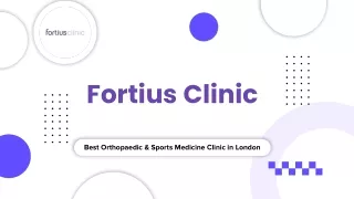 Orthopaedic Services London