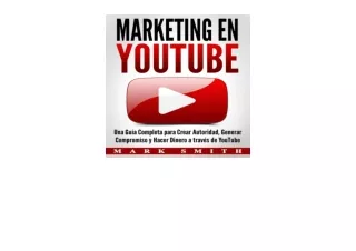 Ebook download Marketing en YouTube Marketing on YouTube Una Guía Completa para