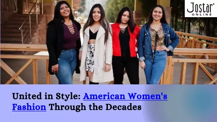 united in style american women s fashion through