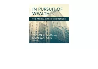 Kindle online PDF In Pursuit of Wealth free acces
