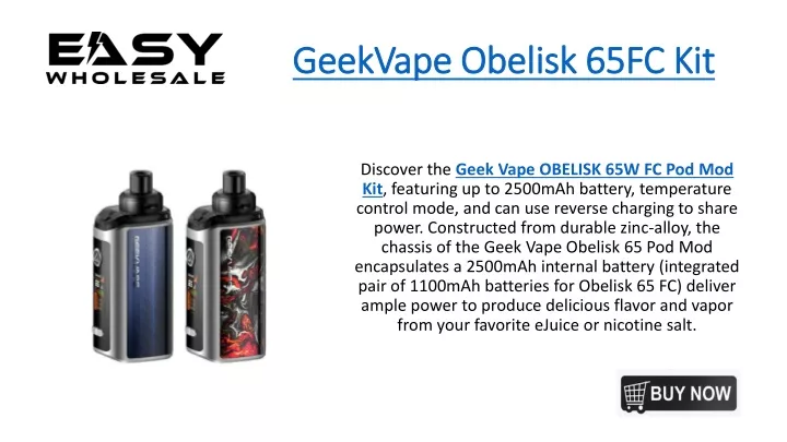 geekvape obelisk 65fc kit