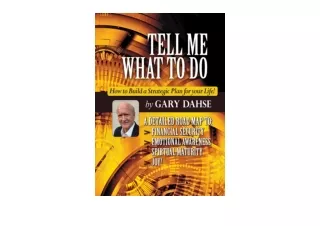 Ebook download Tell Me What to Do full