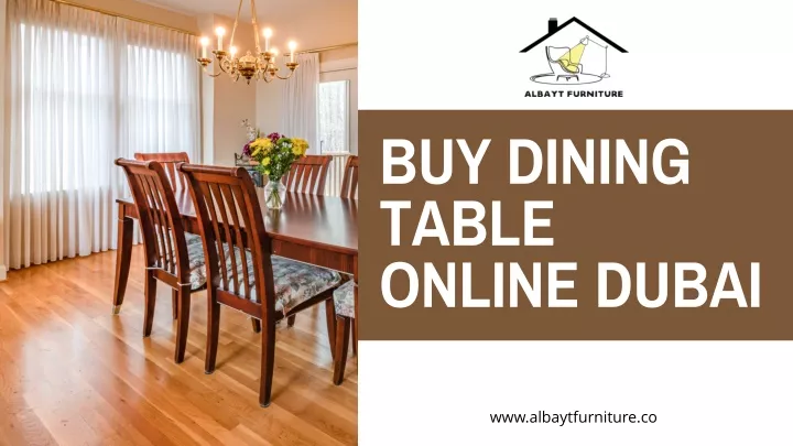 buy dining table online dubai