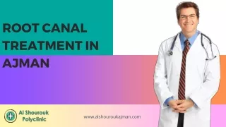 root canal treatment in Ajman