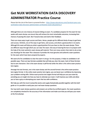 get nuix workstation data discovery administrator