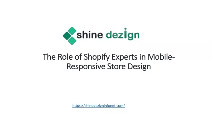 the role of shopify experts in mobile responsive store design