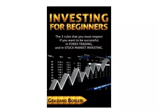 Kindle online PDF INVESTING FOR BEGINNERS The 3 rules that you must respect if y