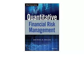PDF read online Quantitative Financial Risk Management Wiley Finance  full
