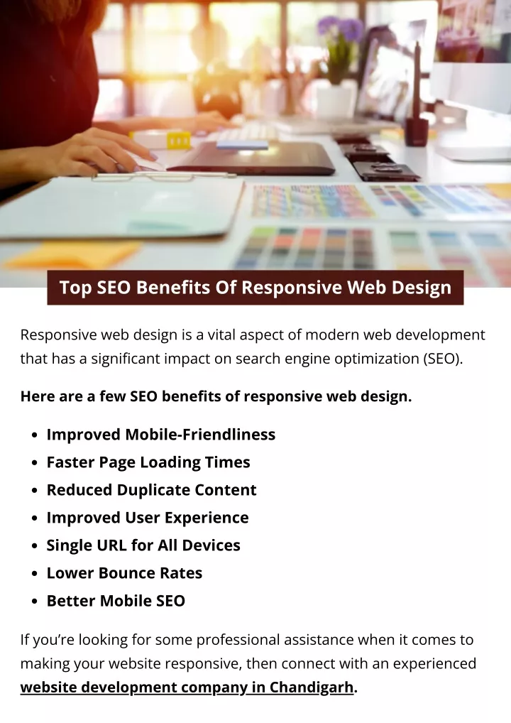 top seo benefits of responsive web design