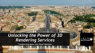 Unlocking the Power of 3D Rendering Services