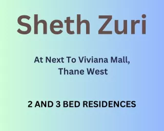 Sheth Zuri Thane Brochure