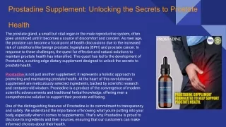 Prostadine Supplement_ Unlocking the Secrets to Prostate Health (2)