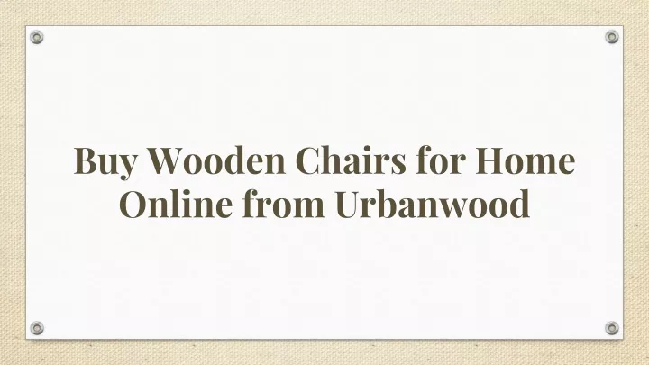 buy wooden chairs for home online from urbanwood