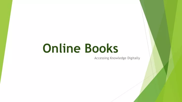 online books
