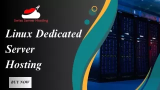 The Pinnacle of Hosting: Linux Dedicated Server in Switzerland