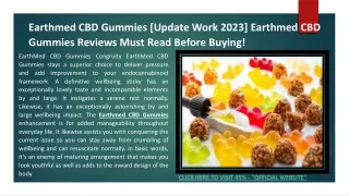 Earthmed CBD Gummies