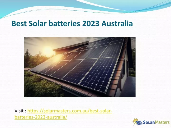 best solar batteries 2023 australia